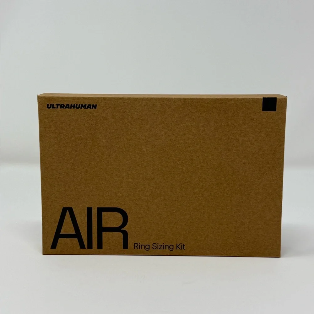 Ultrahuman Ring AIR Black Sizing Kit – Complete Sizes 5–14